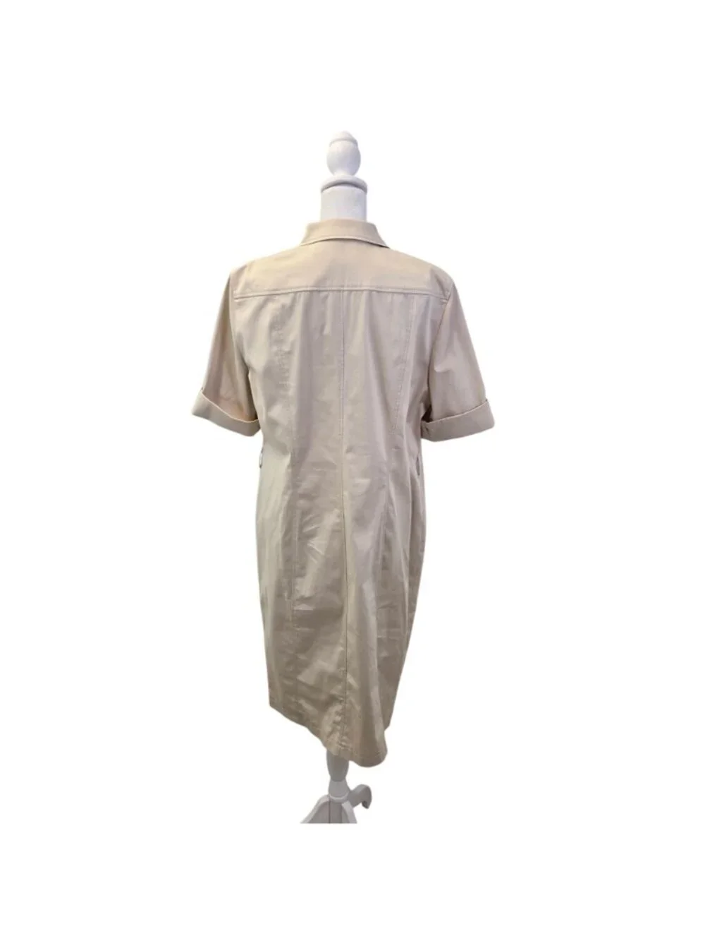 Basler Everglades Cotton Blend Utility Dress Size 42/US Medium *Missing Belt*